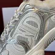 Dior low-top plush sneakers 05 - 4